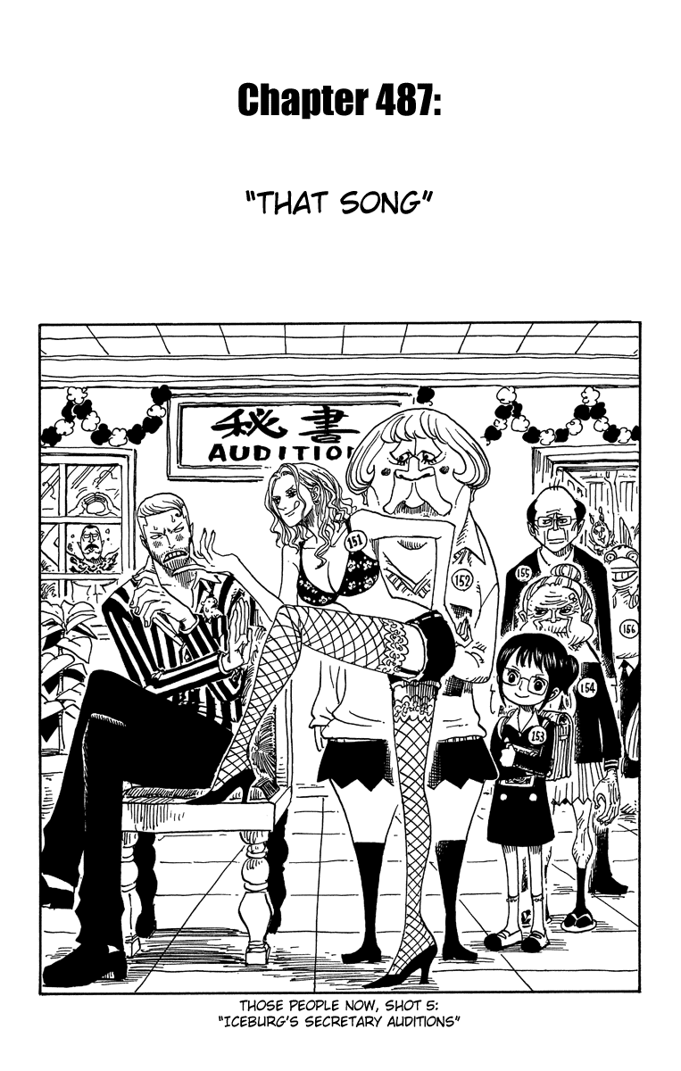 One Piece, Chapter 487 image 01